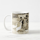 19th C. Swans in Paris Mug