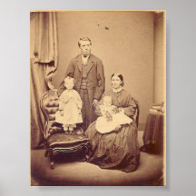 19th Century Family Poster