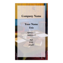 19th Century Law Office Business Card Templates
