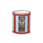 19th Century Squamish Totem Coffee Mugs