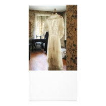 19th Century Wedding Dress Personalized Photo Card