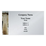 19th Century Wedding Dress - Platinum Business Card