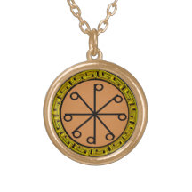 19th pentacle of greek solomon personalized necklace