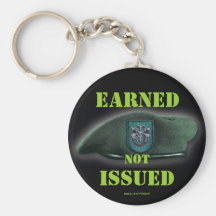 19th special forces flash green berets Keychain