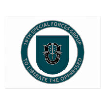 19th Special Forces Group Post Card