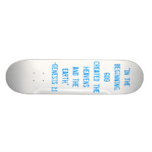 1:1 de genèse skateboards customisés