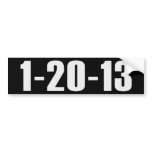 1-20-13 Anti Obama Bumpersticker