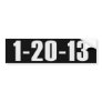1-20-13 Anti Obama Bumpersticker