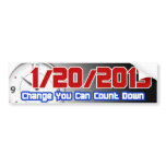 1-20-13 Bumper Sticker bumper stickers