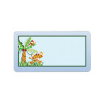 1.25"x2.75" Mailing Address Rain-forest Jungle Address Labels