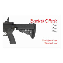 1/2 1/2 Ar-15 Business card