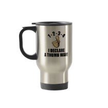 1-2-3-4 I Declare A Thumb War Coffee Mug