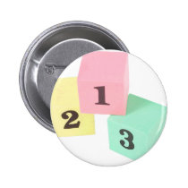 1,2,3 buttons