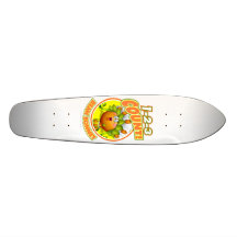 1-2-3 Count Bean Bonnet Skate Board Deck