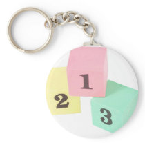 1,2,3 keychains