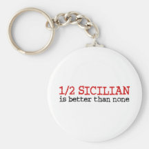 1/2 Sicilian Keychains