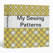 1.5" Customizable Sewing Binder