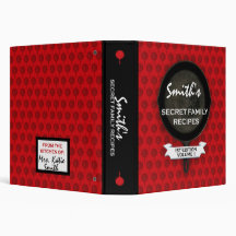 1.5" Iron Skillet Family Recipes Binder