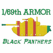 1/69th Armour Vietnam M48A3  & Armour Insignia Shi