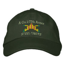 1/77th Armour VSM Armour Branch Embroidered Hat