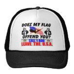 1-800 Leave The USA Trucker Hat