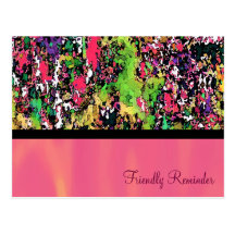 $1.95 The Pink Designer ~ Postcard