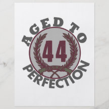 1 Aged to Perfection Custom Flyer