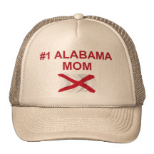 #1 Alabama Mom Mesh Hat