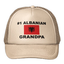 #1 Albanian Grandpa Mesh Hat