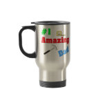#1 Amazing Dad Travel Mug