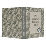 1" ARMY ACU Camo Camouflage Photo Binder Scrapbook
