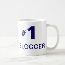 #1 Blogger Mug (left-handed)