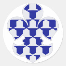 1 Brigade, 1 Infantry Division Round Stickers