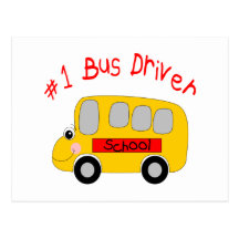 #1 Bus Driver Postcards