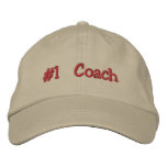 #1 Coach Cap Baseball Cap