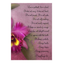 1 Corinthians 13 Love is Patient Mini Prints Invitations
