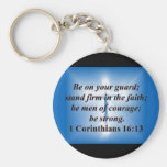 1 Corinthians 16:13 Keychains