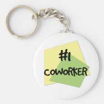 #1 Coworker Key Chains
