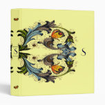 1" Custom Florentine Painted Garden Binder