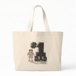 #1 Dad Canvas Bags