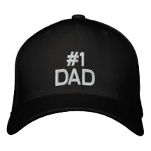 #1 DAD Baseball Cap for Father's Day
