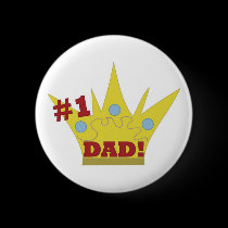 #1 Dad Button buttons