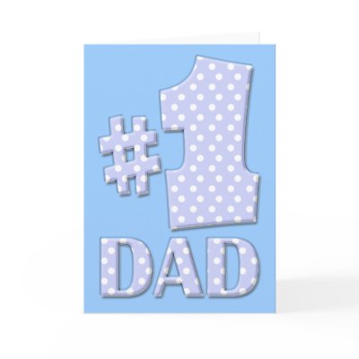 #1 DAD CARD by dgpaulart