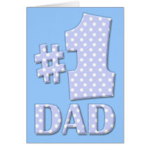 #1 DAD CARD