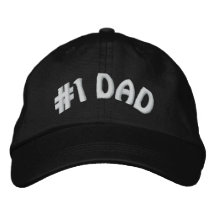 #1 Dad Embroidered Hats