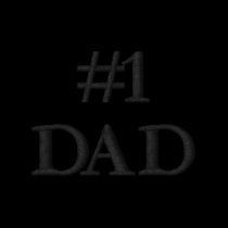 #1 DAD Embroidered Shirt embroidered shirts