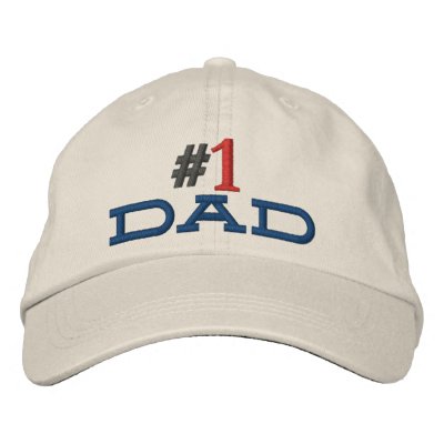 #1 dad hat stitched embroidered baseball cap