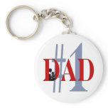 #1 Dad KeyChain