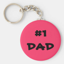 #1 DAD KEYCHAINS