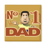 #1 Dad Magnet